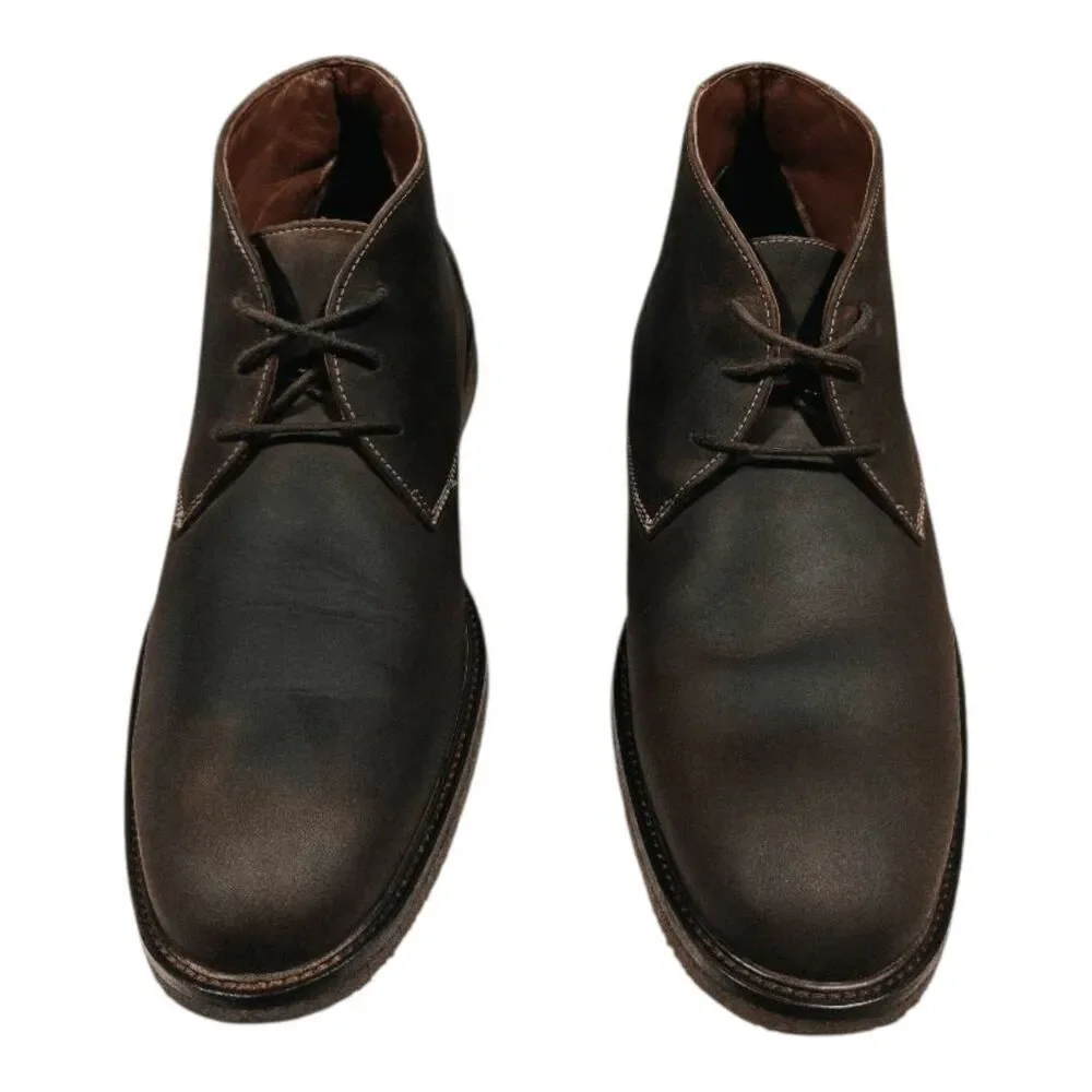 JOHNSTON & MURPHY Copeland Brown Leather Chukka Boot Size 13M